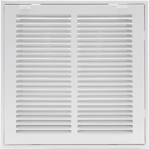 Vista 29 de Howeall 10" x 10" [Tamaño de apertura del conducto] Rejilla de filtro de aire de retorno de acero - Cara/puerta extraíble para filtros de 1 pulgada