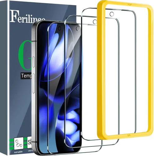 Vista 40 de Ferilinso Protector de pantalla para Samsung Galaxy Z Flip 6 / Z Flip 7 FE [compatible con funda de teléfono] – Película interior, 3