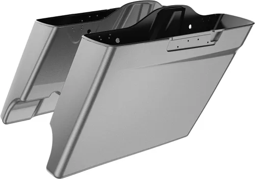 Vista 68 de Alforjas extendidas para Harley Touring Street Glide, Electra Glide, Road Glide 2014-2023 (whisky ámbar)