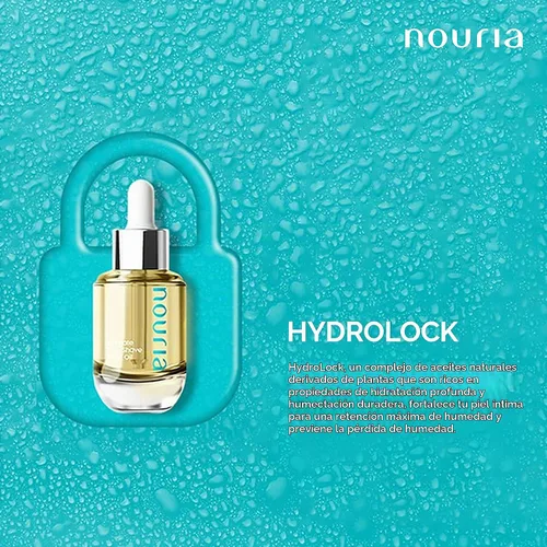 Vista 5 de Coochy Plus HydroLock - Kit de 3 pasos para afeitado íntimo: aceite de elixir para antes del afeitado NOURIA + crema de afeitado Coochy Plus Coco