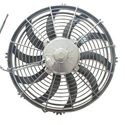 Vista 2 de SPAL 30102044 - Ventilador extractor de 13 pulgadas, 12 voltios, hoja curvada de alto rendimiento 1777 cfm