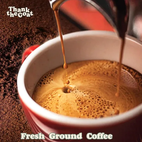 Vista 4 de Thank the Goat Made to Order Café molido gourmet, recién tostado, tostado medio de Huila, Colombia, 12 oz.