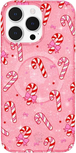 Vista 185 de VELVET CAVIAR Funda Butterfly para iPhone 14, compatible con MagSafe, probada en caídas de 10 pies, mariposas Aurora
