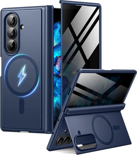 Vista 14 de BERFY Funda para Samsung Galaxy Z Fold 7, compatible con MagSafe