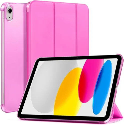 Vista 52 de CoBak Funda para iPad (A16) 11ª generación de 11 pulgadas 2025, iPad de 10.9 pulgadas 2022, funda protectora delgada con carcasa trasera translúcida