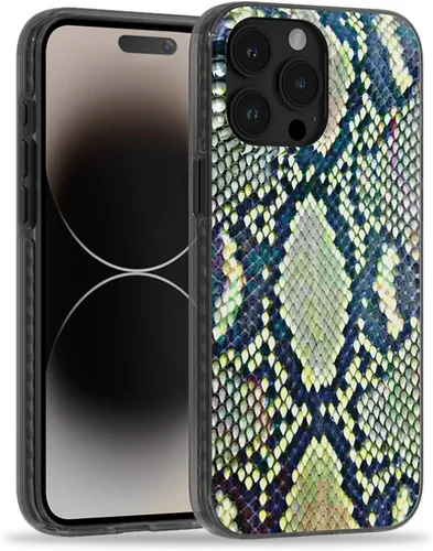 Vista 66 de SCORPIFY Funda para iPhone 15 Pro Max [Compatible con MagSafe] con Diseño de Estampado de Leopardo Guepardo Negro Mate, Linda Funda Magnética