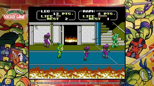 Vista 3 de Teenage Mutant Ninja Turtles Cowabunga Collection (Switch) EU Version Region Free