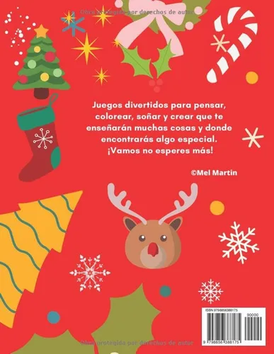 Vista 2 de MI GRAN LIBRO DE JUEGOS DE NAVIDAD Colección de Juegos Navideños didácticos y divertidos (Spanish Edition)