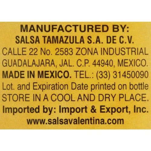 Vista 5 de Valentina Hot & Extra Hot Sauce , Black & Yellow Label 12,5 oz (Paquete de 2)