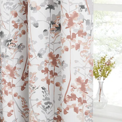 Vista 12 de Cortinas Kgorge opacas, diseño de damasco