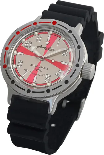 Vista 2 de VOSTOK Amphibian 710650 - Reloj de pulsera automático para hombre