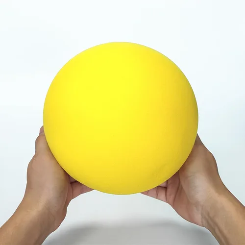 Vista 8 de Balón de espuma suave sin ruido de 7 pulgadas para kickball y dodgeball, para actividades en interiores