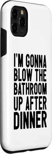 Vista 3 de iPhone 11 Pro Max Blow the Bath Up - Funda ofensiva para adultos