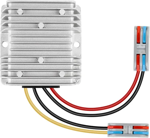 Vista 12 de Reductor de voltaje DC 8V-40V a 12V 3A 36W Convertidor de impulso automático de aumento y reducción de voltaje Módulo transformador impermeable