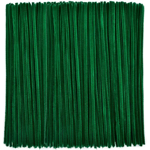 Vista 10 de Hapeper 400 Piezas de Limpiadores de Tubo de Navidad Tallos de Chenilla para Proyectos de Artes y Manualidades DIY (Colores Navideños 2)