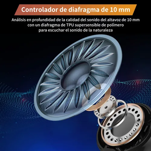 Vista 8 de Kingstar - Auriculares inalámbricos para juegos, Bluetooth 5.0 con micrófono, auriculares para juegos intraurales, 50 ms, emparejamiento automático