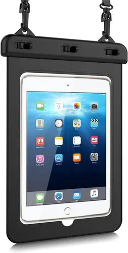 Vista 2 de Funda impermeable para tablet de 8 pulgadas, bolsa seca con cordón para iPad mini 2019/4/3/2, Galaxy Tab A / S2 / Tab E 8.0", ASUS ZenPad, Fire HD