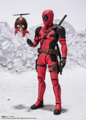 Vista 4 de TAMASHII NATIONS - Deadpool & Wolverine - Deadpool, Figura de acción de Bandai Spirits S.H.Figuarts