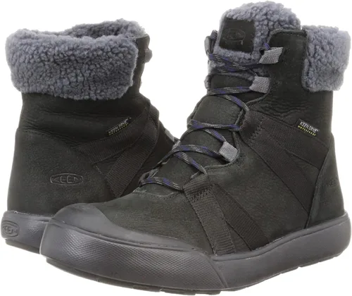 Vista 7 de KEEN Botas Elle de invierno con aislamiento impermeable a media pantorrilla para mujer