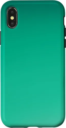 Vista 4 de Funda degradada verde para iPhone 15