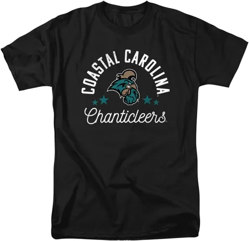 Vista 61 de Collegiate Distressed Mascot Unisex Adult T Shirt Collection 3 Universidad de Adelphi