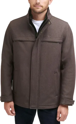 Vista 18 de Dockers Men's Dwight Soft Shell Bib Jacket