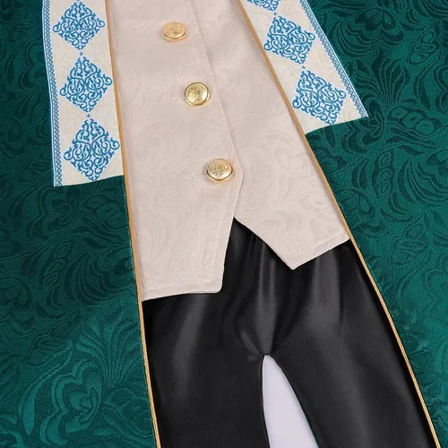 Vista 7 de Dgoopd Mens Vintage Tailcoat Jacket Gothic Victorian Frock Coat Steampunk Gothic Medieval Jacket Victorian Halloween Costume