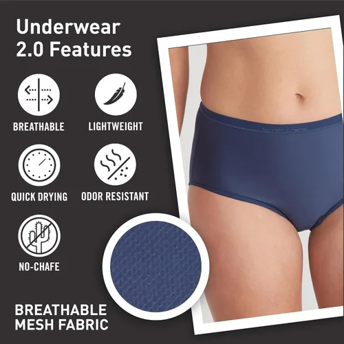 Vista 3 de ExOfficio Calzoncillos estándar Give-n-go 2.0 para mujer