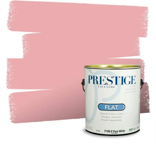 Vista 534 de Prestige Paints Pintura exterior e imprimación en uno, 1 galón, plano, coincidencia comparable de Valspar* Amber Rose*