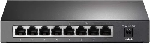 Vista 3 de 2KA4941 - Interruptor PoE de 8 puertos TP-Link TL-SF1008P de 10/100Mbps, 4 puertos POE, IEEE 802.3af, 53W