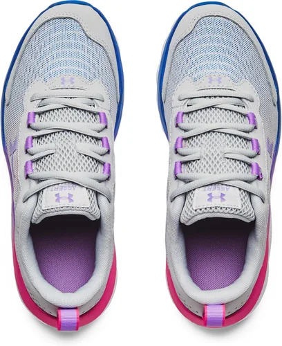 Vista 4 de Under Armour Assert 9 - Tenis deportivos unisex para niños de escuela primaria