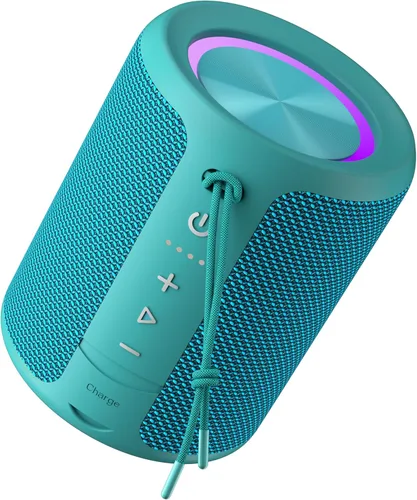 Vista 9 de Altavoz Bluetooth portátil, IPX7 impermeable altavoz inalámbrico con sonido estéreo fuerte de 20 W, tiempo de reproducción de 15 horas y luz RGB