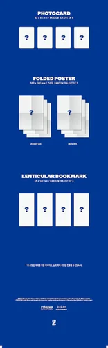 Vista 3 de Monsta X Shownu X Hyungwon THE UNSEEN 1st Mini Album Limited UNSEEN versión aleatoria CD+92p PhotoBook+1p PhotoCard+1p Póster plegado