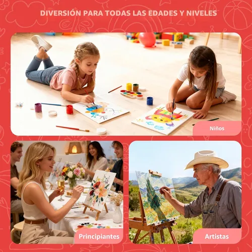 Vista 2 de Simetufy 72 tableros de lona pequeños de 5 x 7 pulgadas para pintura