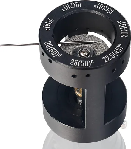 Vista 7 de 3mirrors - Afilador de electrodos de tungsteno de aluminio con cabeza de molienda para soldadura TIG, 7 ángulos, 14 agujeros, bloque de molienda