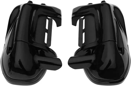 Vista 6 de TCT-MOTORPARTS Carenados de pierna ventilada inferior de 6.5 pulgadas, rejillas de altavoz para Harley Davidson Touring Road Street Electra Glide