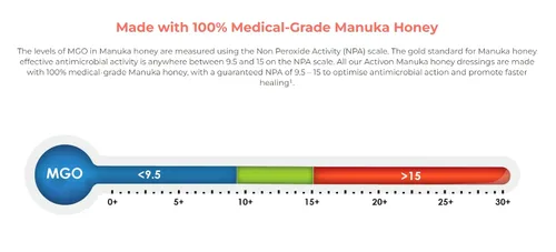 Vista 9 de Activon Miel de Manuka de grado médico 25G (paquete de 2)