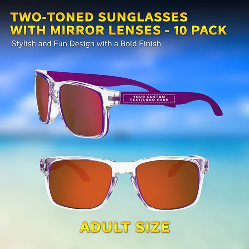 Vista 21 de DISCOUNT PROMOS Gafas de sol con lentes de espejo