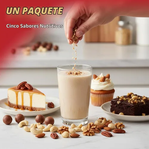 Vista 6 de Almendras y combinación de nueces premium de Green Bulk