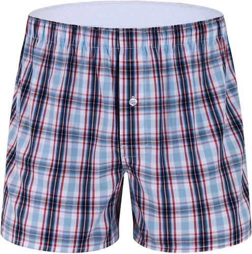 Vista 4 de M MOACC Boxers for Men - Men's 100% Cotton Boxer Briefs Underwear Premium Quality Shorts