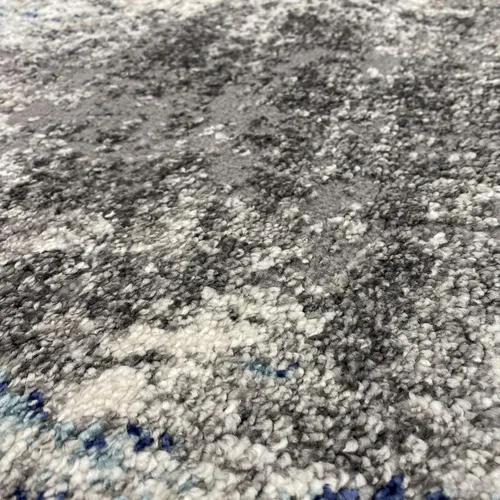 Vista 3 de LUXE WEAVERS Alfombra Artística de Área, Azul Oscuro-Azul Claro 2x3 Artistic, Cozy, Medium Pile