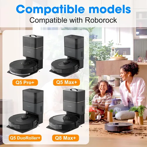 Vista 2 de Kit de accesorios de vacío para Roborock Q8 Max+/Q5 Pro+/Q5 Max+