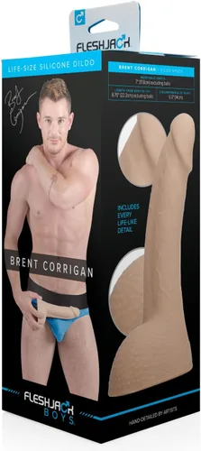 Vista 4 de Fleshlight Fleshjack Boy Brent Corrigan Consolador perfectamente moldeado