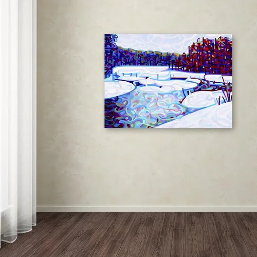 Vista 3 de Trademark Fine Art Deshielo por Mandy Budan - Colgante de pared, 14 x 19 pulgadas