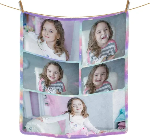 Vista 34 de Regalos personalizados de cumpleaños para el Día del Padre, para papá, abuelo, hombres, manta personalizada con fotos para mi papá, regalos de hija