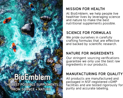 Vista 7 de BioEmblem Ayuda natural para dormir para adultos con melatonina, raíz de valeriana, suntheanina y más Suplemento para dormir saludable Pastillas