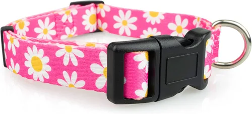 Vista 6 de Collar de perro Limeloot Bees, Collar de perro ajustable para perros machos y hembras, pequeño