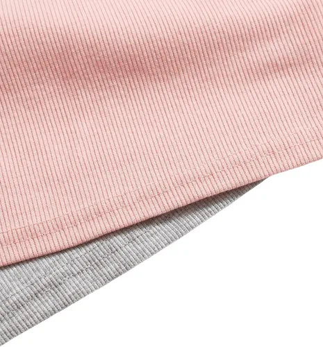 Vista 5 de SweatyRocks Chaleco básico sin mangas para mujer, paquete de 2