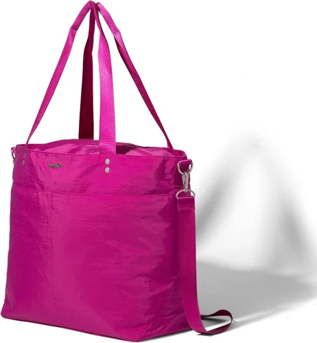 Vista 6 de Baggallini Bolso grande de mano Bolsa de nailon con cremallera, Bolsa de nailon con cremallera