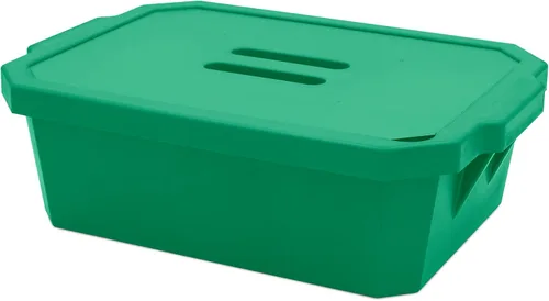 Vista 4 de SP Bel-Art Magic Touch 2 - Bandeja de hielo negra de alto rendimiento; modelo mini de 1.0 litros, con tapa (M16807-1102)